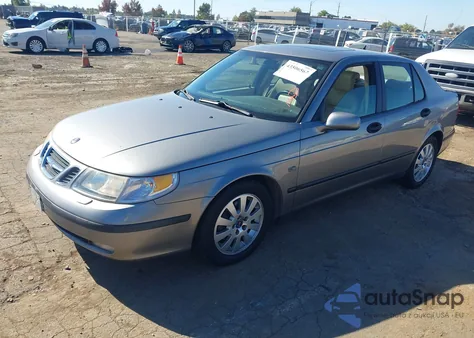 2003 Saab 9-5 Linear из США, поврежденный, VIN YS3EB49E633041394